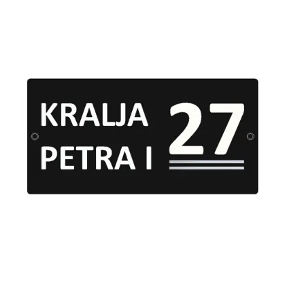Slika Kućni broj Dominant-C