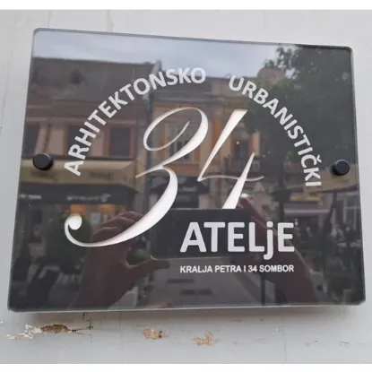 Slika Napis za firmu Atelje