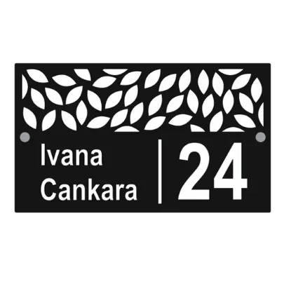Slika Kućni broj Standard-A