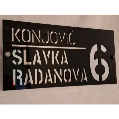 Slika Kućni broj Standard-B