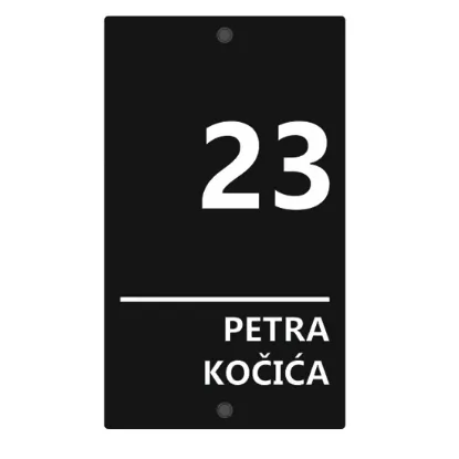 Slika Kućni broj Standard-C