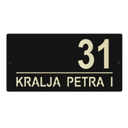 Slika Kućni broj Dominant-D
