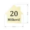 Slika Natpis za vrata - Kućica
