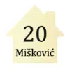 Slika Natpis za vrata - Kućica