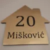 Slika Natpis za vrata - Kućica