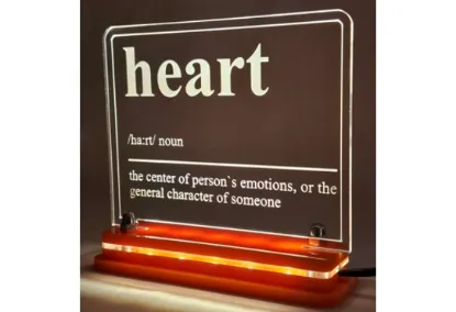 Slika Noćna LED lampa Heart