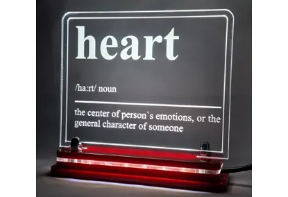 Slika Noćna LED lampa Heart