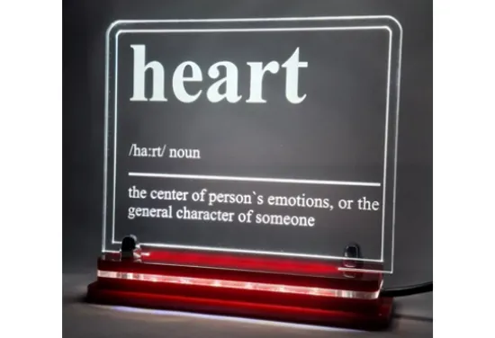 Slika Noćna LED lampa Heart