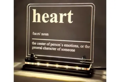 Slika Noćna LED lampa Heart