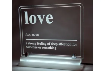 Slika Noćna LED lampa Love