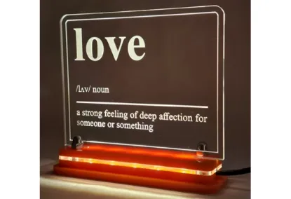 Slika Noćna LED lampa Love