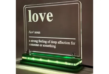 Slika Noćna LED lampa Love