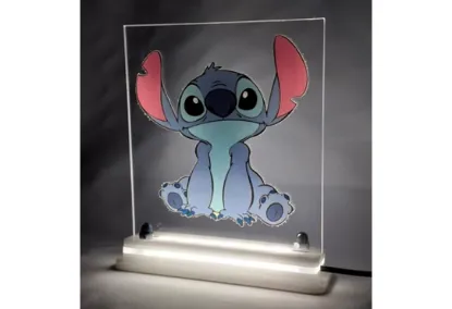 Slika Dečija LED lampa Radoznali Stitch