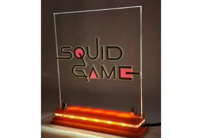 Slika Dečija LED lampa Squid Game
