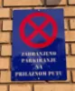 Slika Natpis za zabranjeno parkiranje / zaustavljanje