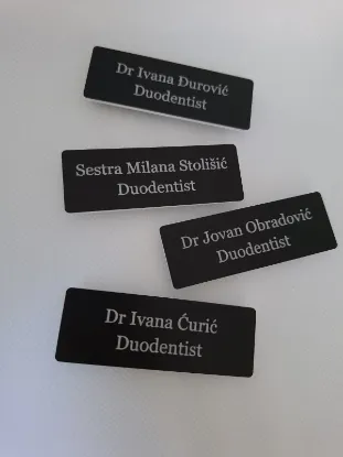 Slika ID Pločice 6 x 2.5 cm