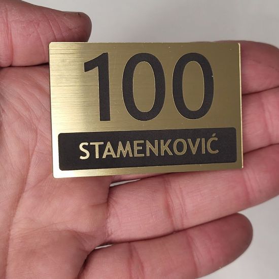 Pločica za poštansko sanduče