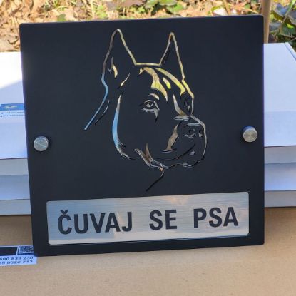 Natpis pazi pas cuva Apatin