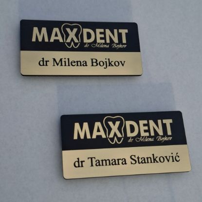 pločice za osoblje Maxdent