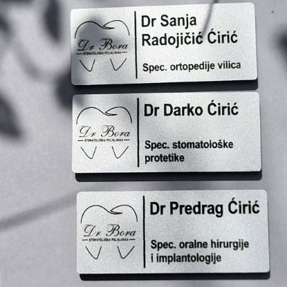 magnetne id pločice za osoblje
